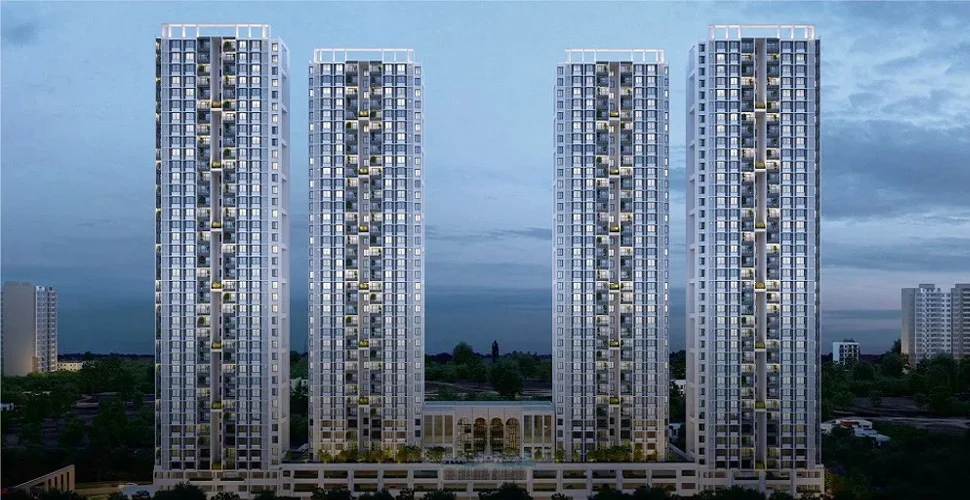 SOBHA Town Park Phase 3 luxury apartment towers exterior view Bengaluru